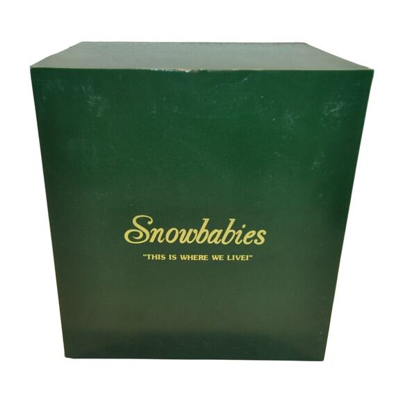 Snowbabies THIS IS WHERE WE LIVE Dept 56 Item #68055 Bear Penguin The Pole - Picture 2 of 3